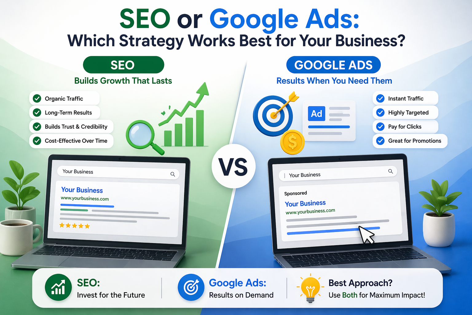 SEO or Google Ads: Which Strategy Works Best for Your Business